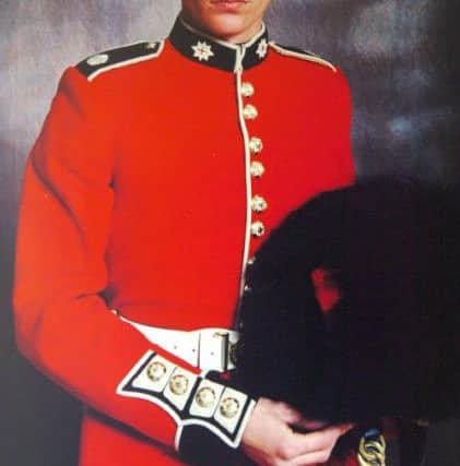 Acting Sergeant John Paxton Amer of the 1st Battalion Coldstream Guards, who died in Afghanistan in 2009.
