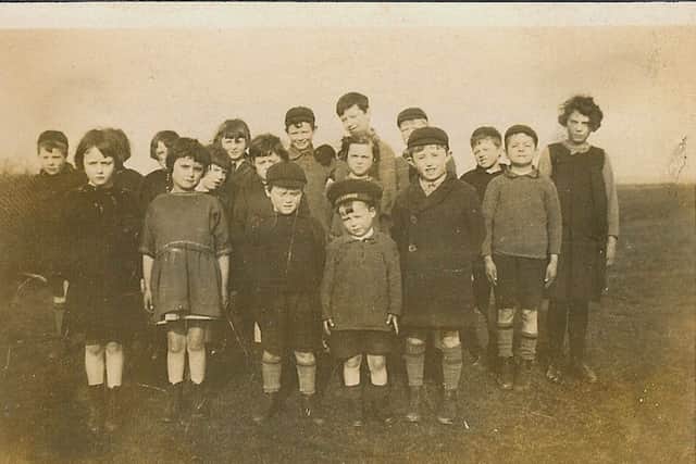 Youngsters from the days when Seaton Holme was a childrens home.
