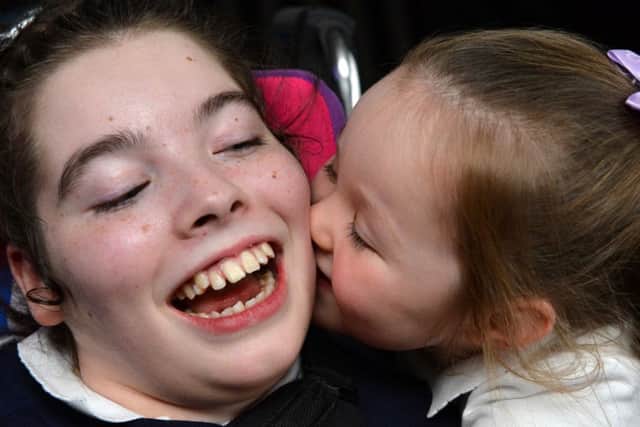Courtney Collier has been nominated for Child of Courage Award
Sister Laila McAneny aged 4