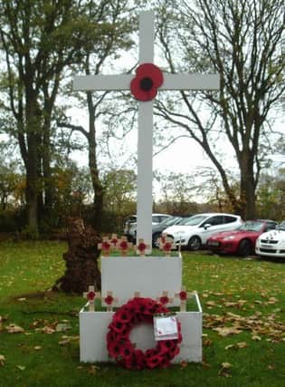 Remembrance service attended by Sycamore Care Home and Croft Care Home.