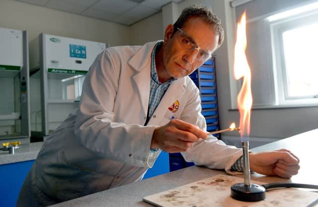 Chemistry teacher James Donkin is delighted his videos have reached over 1.5 million views.