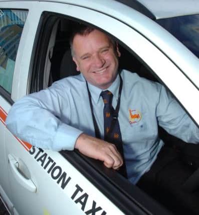 Taxi driver, George Daley long serving driver for Station Taxis.