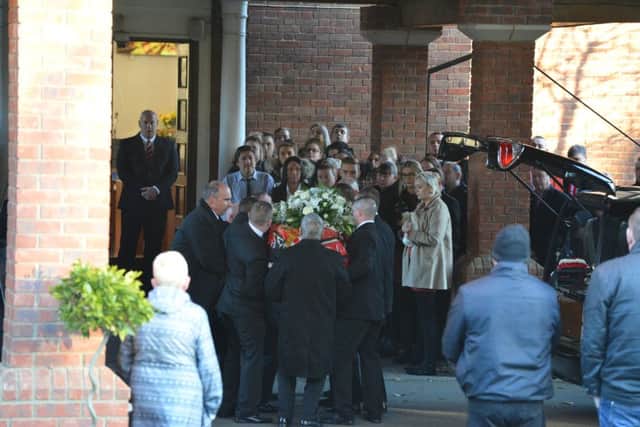 Funeral of Jamie Crighton