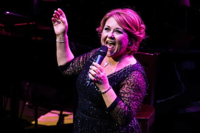 Wendi Peters at the Frank Wildhorn & Friends