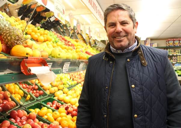 Matty Thoburn of Thoburns Fruit and Veg will be taking part in the Small Business Saturday.