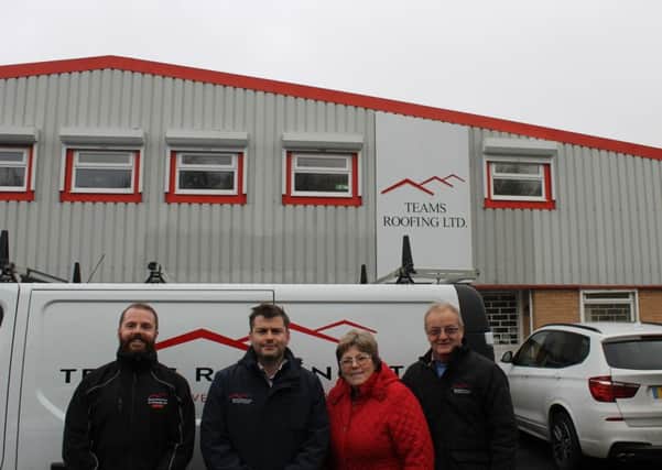 From left, commerical director Chris Willits; contracts director Michael Willits; company secretary Sandra Willits and director Alan Willits.