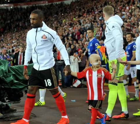 Bradley Lowery was a mascot earlier this year