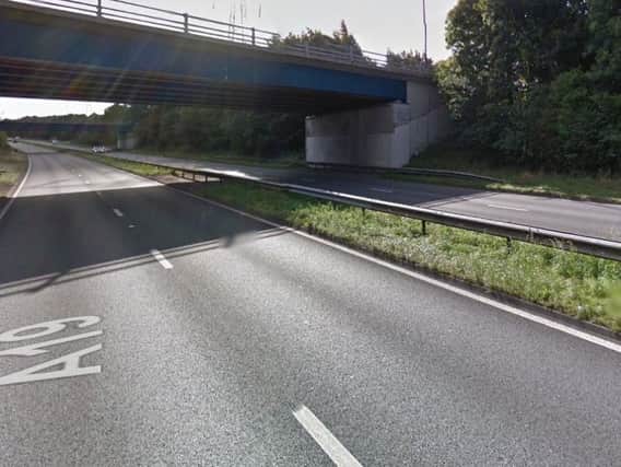 The A19 southbound at Herrington. Picture from Google Images.