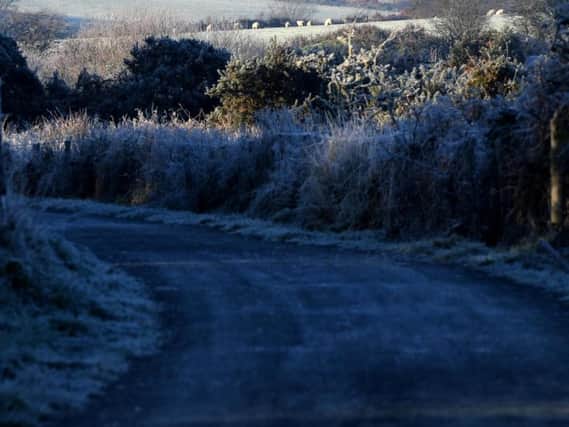 Drivers are being warned to beware of ice on the region's roads this morning
