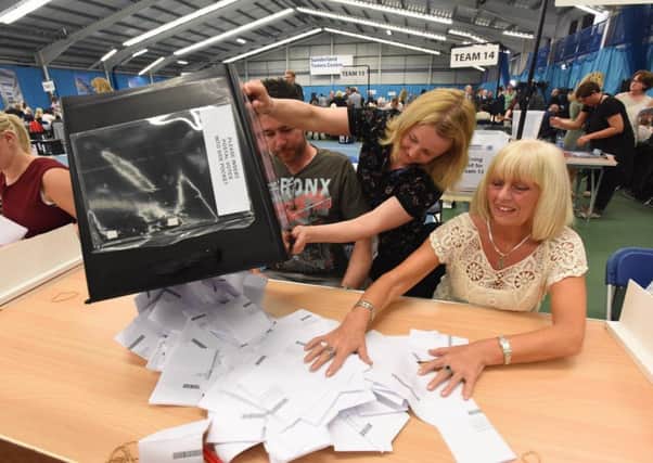 The first EU Referendum ballot boxes arrive in Sunderland
