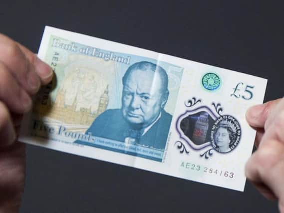 Have you got one of the new fivers?