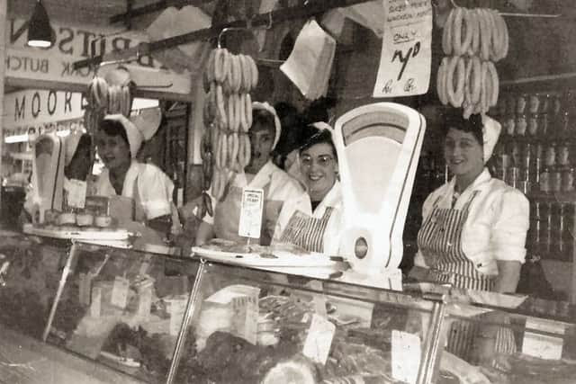Ibbitson's in Jacky White's Market in the 1960s.
