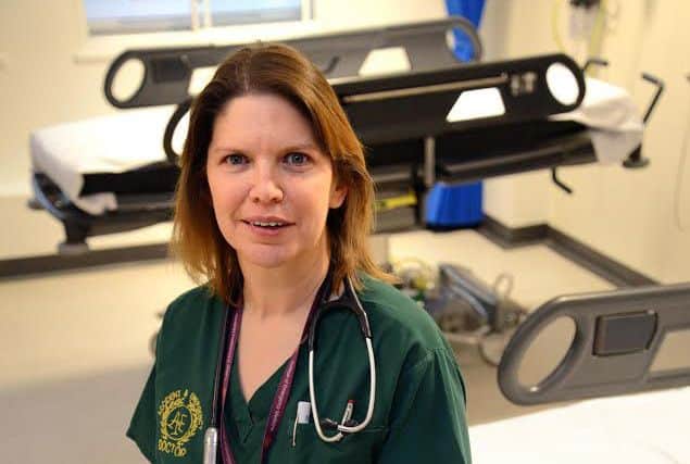 Sunderland Royal Hospital emergency department consultant Kate Lambert.