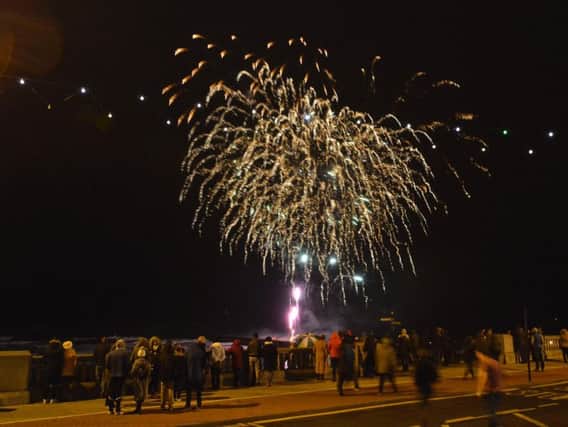 A firework display will be staged at Cliffe Park on New Year's Eve