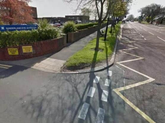 The incident took place outside the Eye Infirmary. Image by Google Maps.