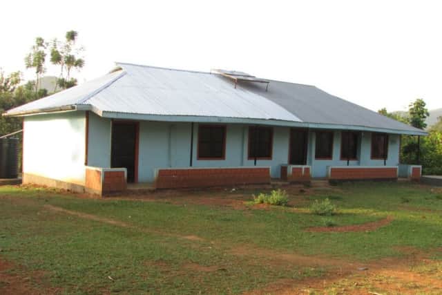 The new solar classroom at Focussa Primary