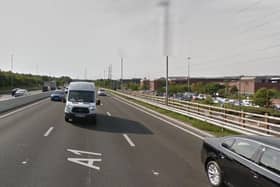 The A1 Western Bypass at the MetroCentre. Picture from Google Images.