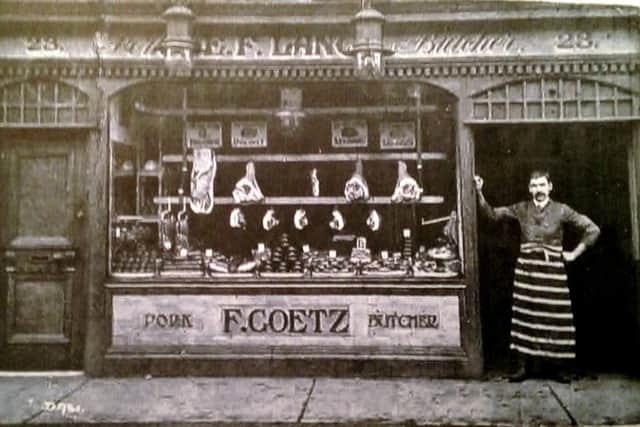 Fritz Lang's shop in Southwick.