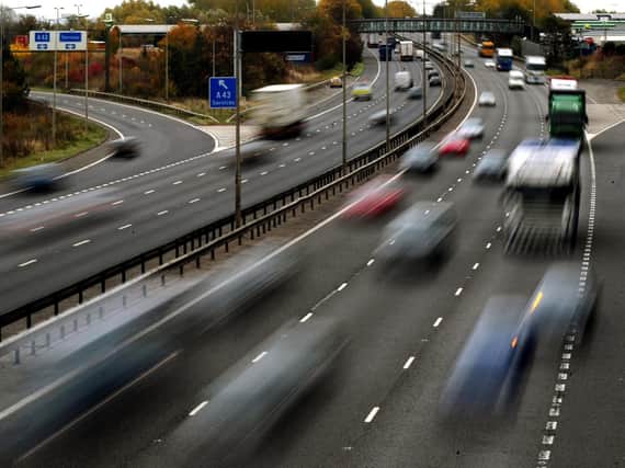 Today is expected to be the busiest day for traffic over the festive period as millions of people embark on the Christmas getaway.  Pic: PA.