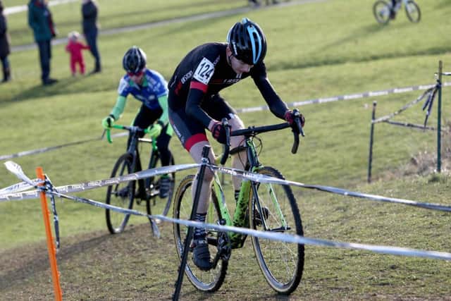 Tyne and Wear Fire and Rescue Service Cycle Club, together with South Shields Velo Cycling Club, host the annual Christmas Charity Cyclocross Races in aid of Stephen Willey. Picture by Tom Banks