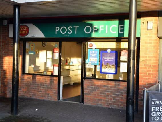 The branch of the Post Office in Pennywell.