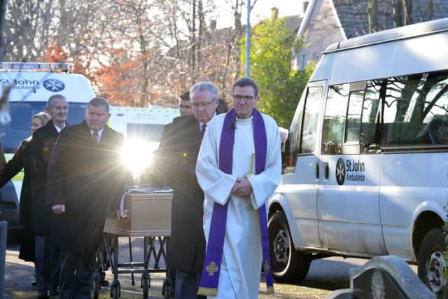 Funeral of St John Ambulance volunteer Dean Hill