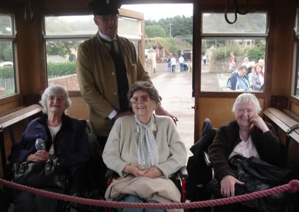Members of FUSHIA, which has just been awarded Â£500 in funding, enjoying a day out at Beamish Museum.