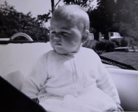 Margaret pictured as a baby.