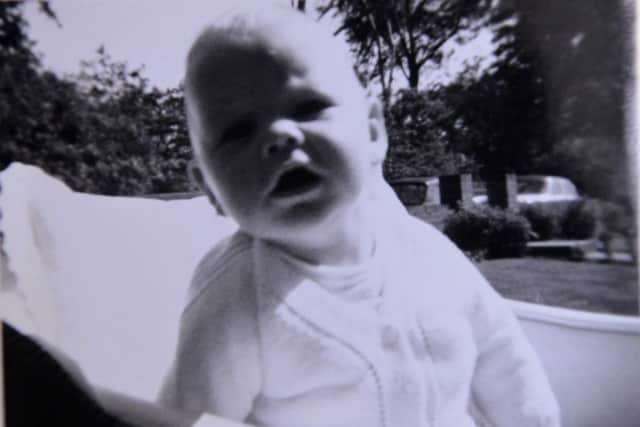 Baby Paul in an early photograph.