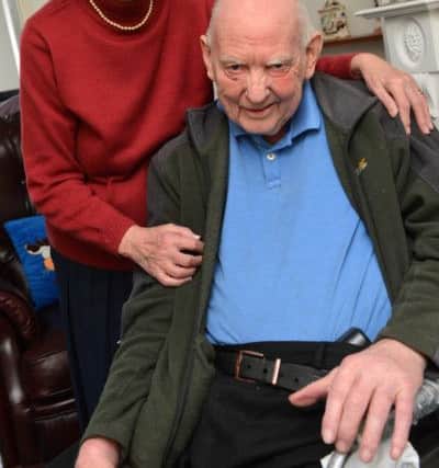 Terry and Nora Hutchinson whose twins were born in the 1965 blizzards.