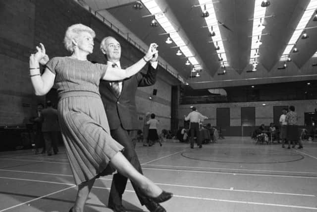 Sequence dancing at the Seaburn Centre in 1990.