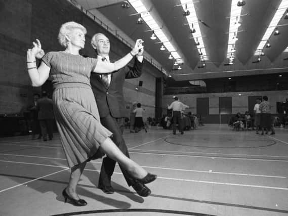 Sequence dancing at the Seaburn Centre in 1990.