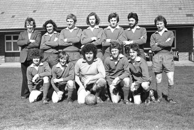 Ivy Leaf FC Football Team  April 1977  old ref number 15279  local football teams