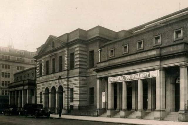 The Northumberland and Newcastle Society which housed the turkish baths.