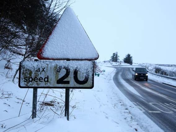 Drivers urged to take extra care this morning.