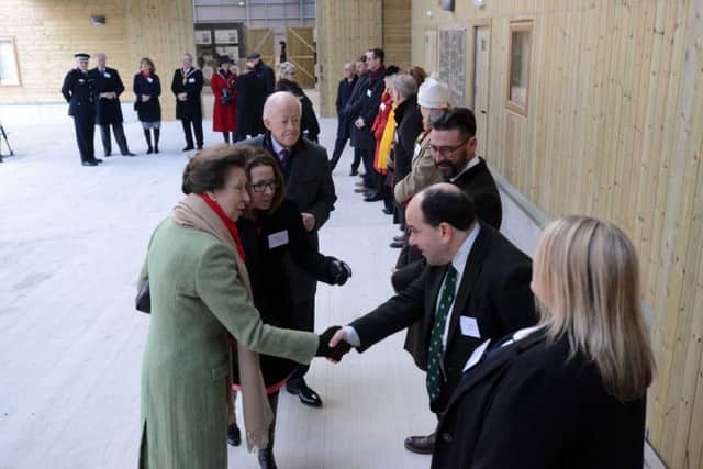 Princess Anne officially opens new college redevelopment