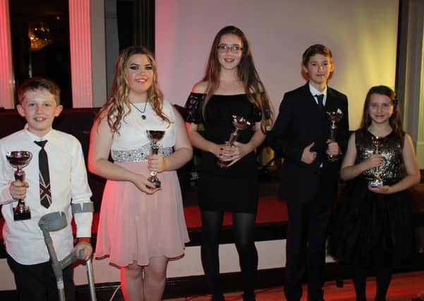 The CASA Performing Arts School students with their awards following a special ceremony at Ramside Hall.