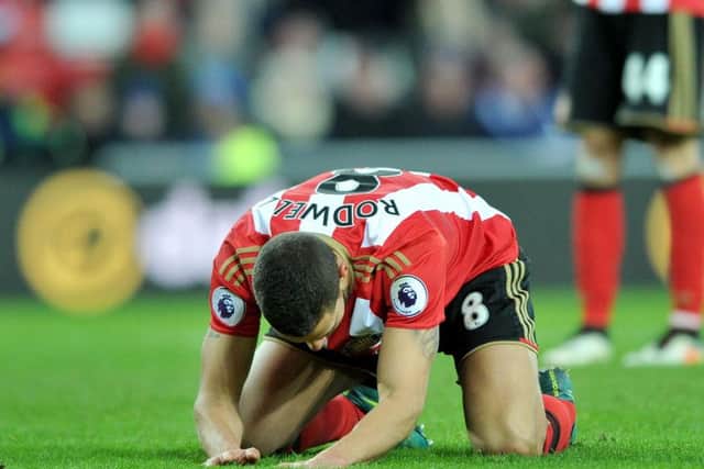 Sunderland struggled in a poor first half