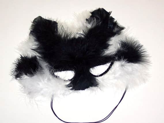 Stock picture of a cat mask. Not the one used in the incident.