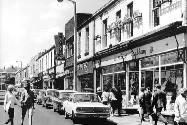 Blandford Street in the 1960s.