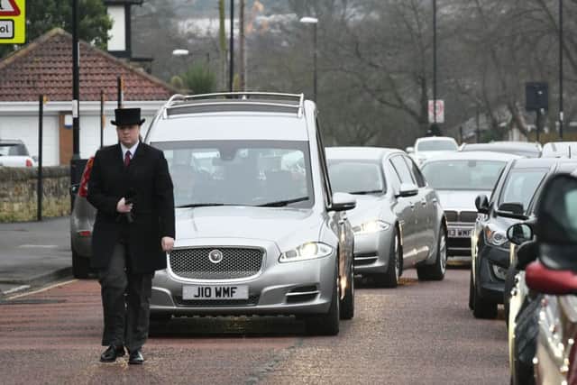 Funeral of Liam Rogerson at St. MichaelÃ¢Â¬"s RC Church, Houghton this morning