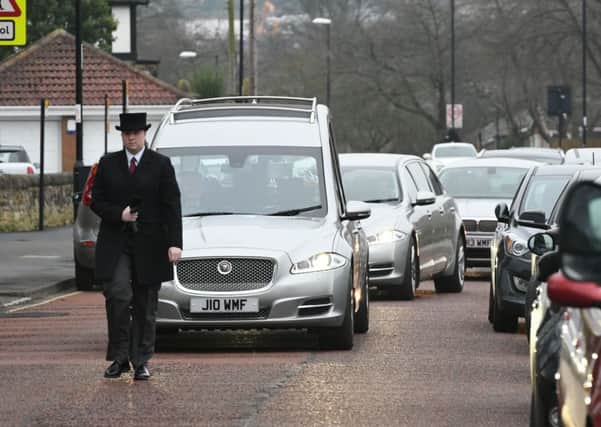 Funeral of Liam Rogerson at St. MichaelÃ¢Â¬"s RC Church, Houghton this morning