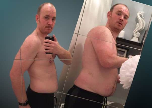 Mark Scott shows the difference the boot camp programme made for him.