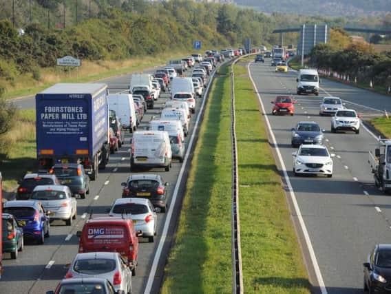 A three vehicle crash on the A19 northbound has caused delays for commuters.