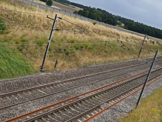 Network Rail is carrying out a6million maintenance programme on the track north of York.
