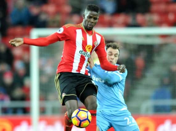Papy Djilobodji has been charged with an alleged act of violent conduct