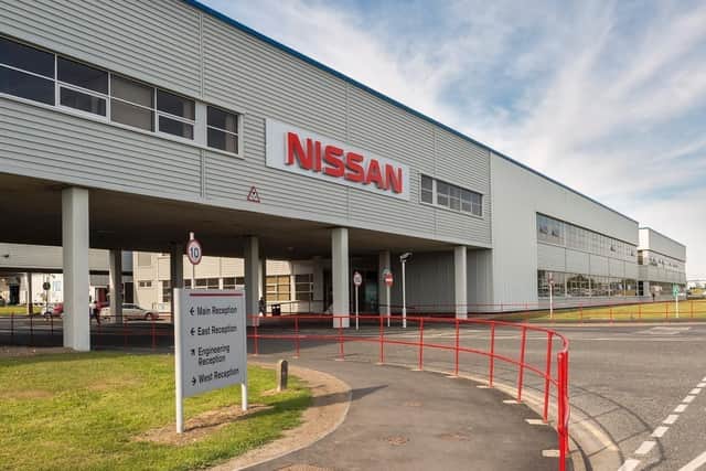 The Nissan plant in Sunderland employs more than 6,000 people