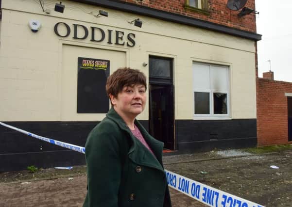 Oddies manager Natalie Connify outside her pub in Hylton Road, Sunderland.