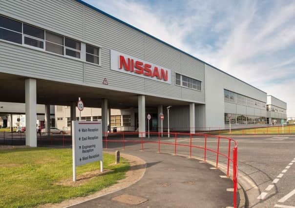 The Nissan plant in Sunderland employs more than 6,000 people