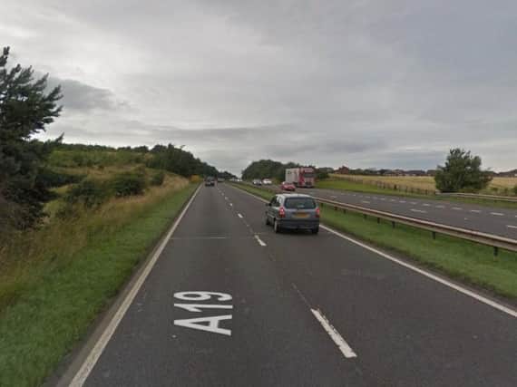 The A19 northbound in Murton. Copyright Google Maps.